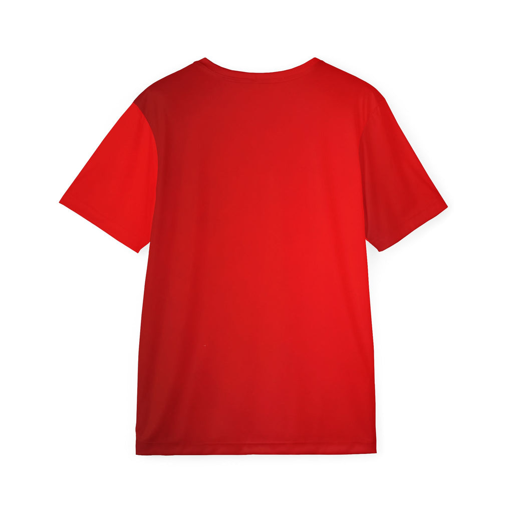 TrueFight Series Red Sports Jersey — True Fight Series Logo Athletic Tee
