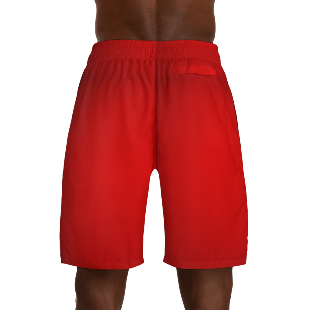 TrueFight Series Men's Fight Shorts — Red MMA Training & Gym Shorts