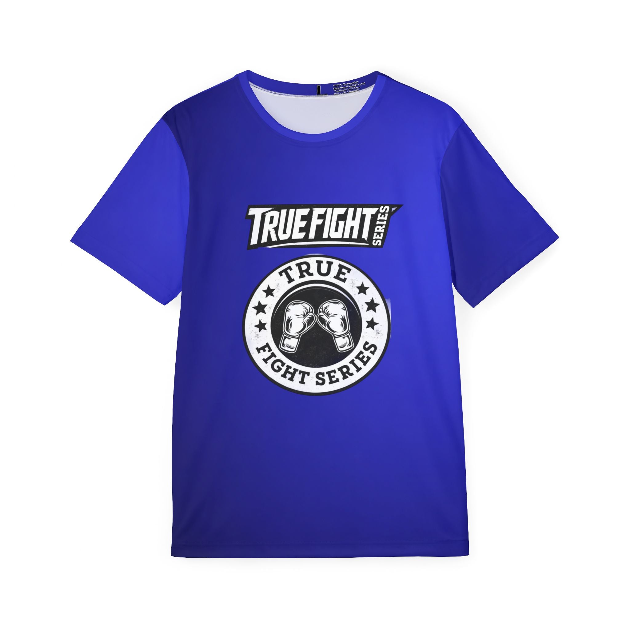 True Fight Series Men's Sports Jersey — Blue MMA Training Tee