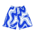 Jesus Did It Blue Wavy Sports Shorts